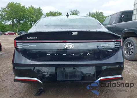 2025 Hyundai Sonata Hybrid Sel из США, поврежденный, VIN KMHL34JJ8SA104361